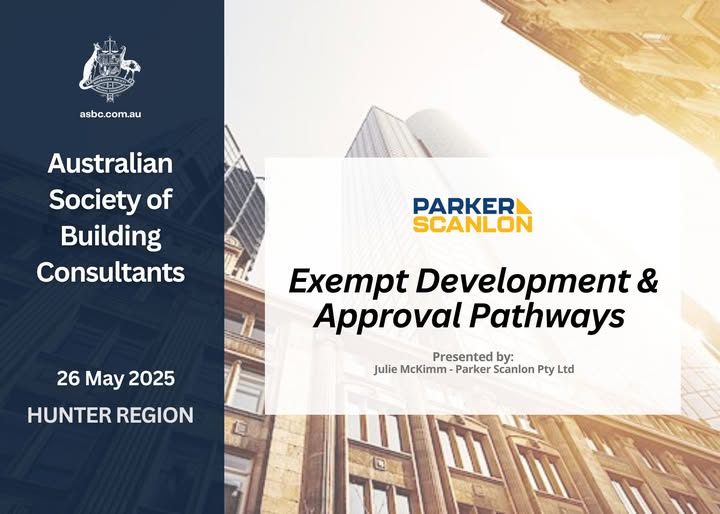 Exempt Development & the Approval Pathways