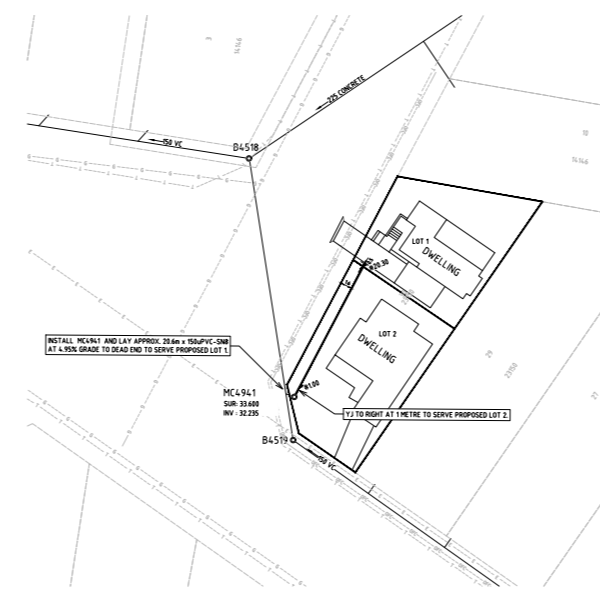 change of use to a dual occupancy (detached) and torrens title subdivision